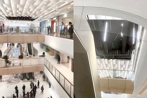 中国でオープンしたばかりのショッピングモールが崩壊して8人負傷。