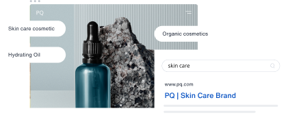 business found on a web search engine