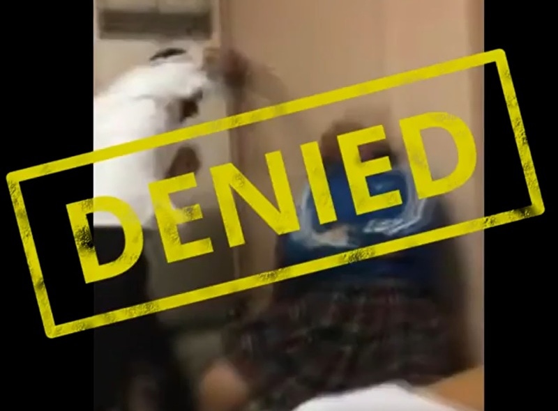 【動画】「男は殴らない」と思ってる女子高生をフルスイングでぶん殴った結果・・・